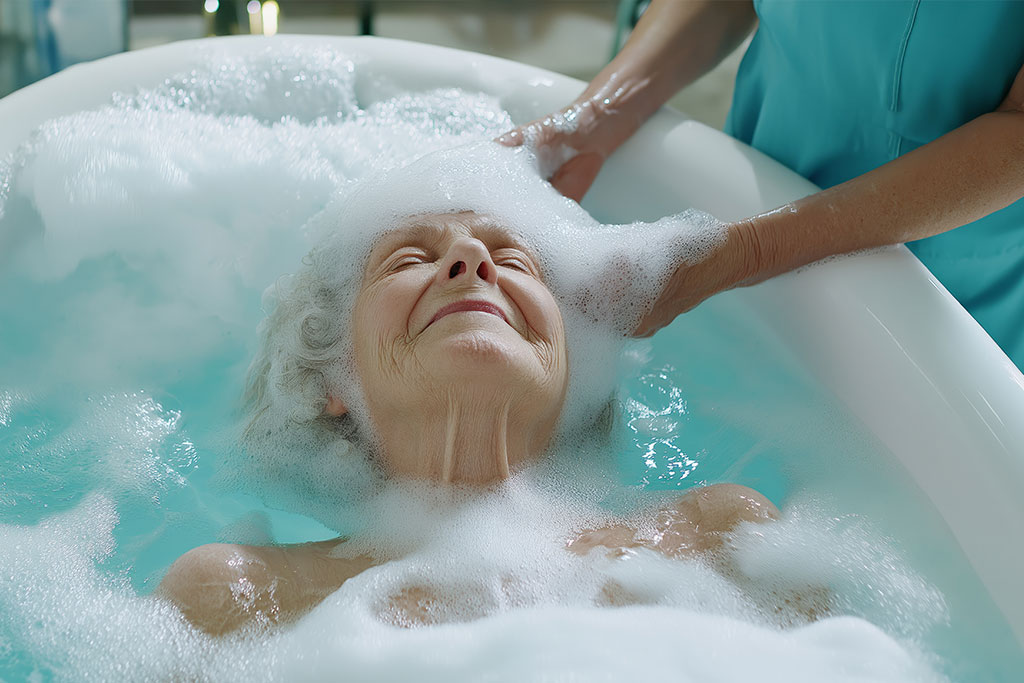 Körperpflegehilfe für Senioren in München